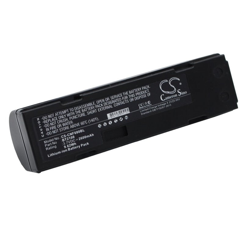 Li-ion Battery fits Cino, 680bt, F680bt, F780bt 3.7V, 2600mAh Barcode Scanner Cameron Sino Technology Limited