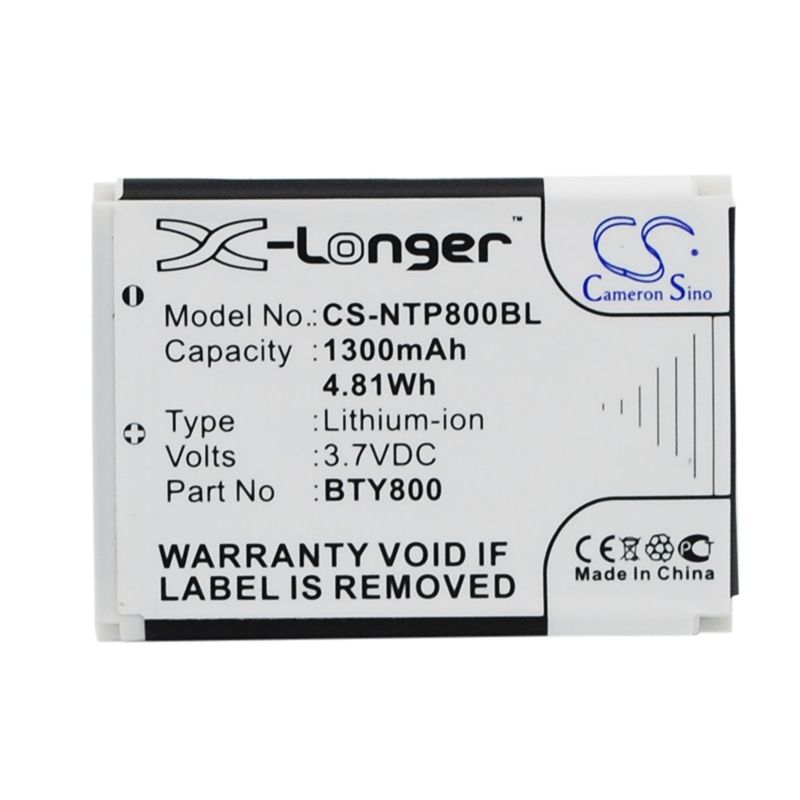 Li-ion Battery fits Cipherlab, 8000, 8200, 8230 3.7V, 1100mAh Barcode Scanner Cameron Sino Technology Limited