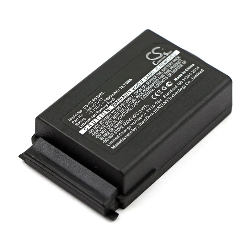 Li-ion Battery fits Cipherlab, 9300, 9400, 9600 3.7V, 2900mAh Barcode Scanner Cameron Sino Technology Limited