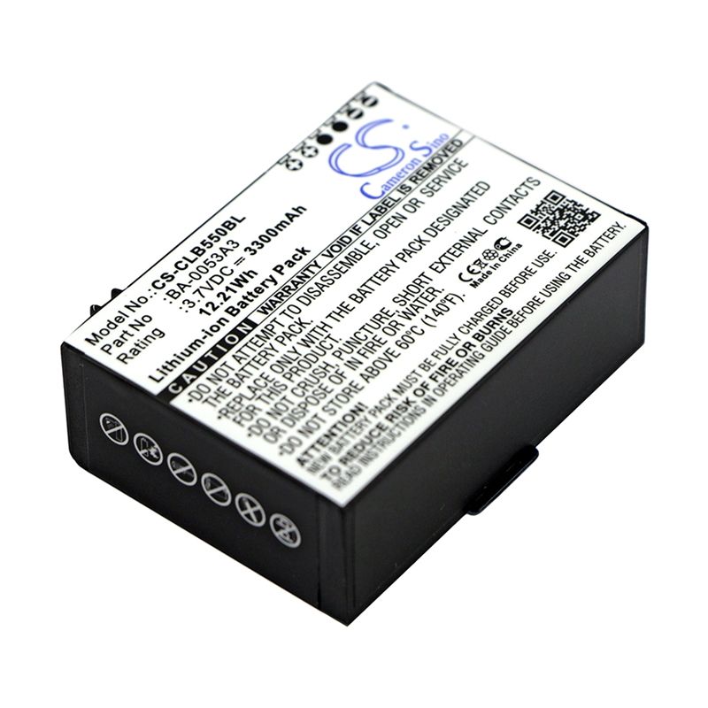 Li-ion Battery fits Cipherlab, Cp50, Cp55 3.7V, 3300mAh Barcode Scanner Cameron Sino Technology Limited