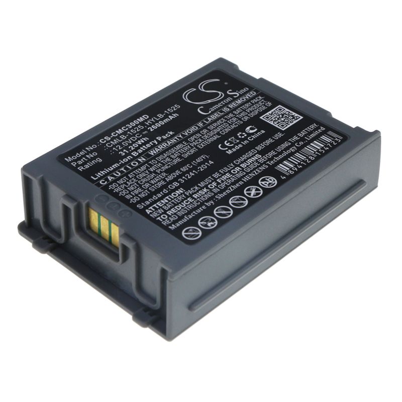 Li-ion Battery fits Comen, C30 12.0V, 2600mAh Medical Cameron Sino Technology Limited