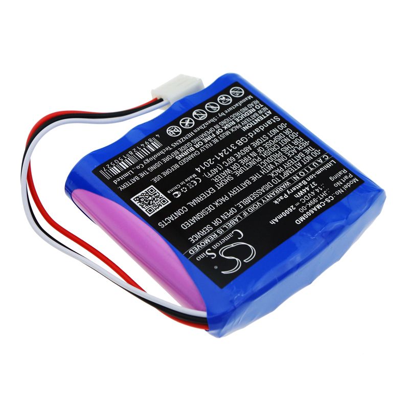Li-ion Battery fits Comen, Cm600, Cm-600 14.4V, 2600mAh Medical Cameron Sino Technology Limited