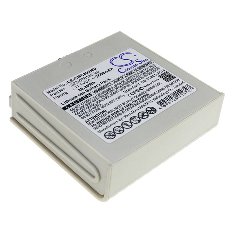 Li-ion Battery fits Comen, Nc8 11.1V, 2600mAh Medical Cameron Sino Technology Limited