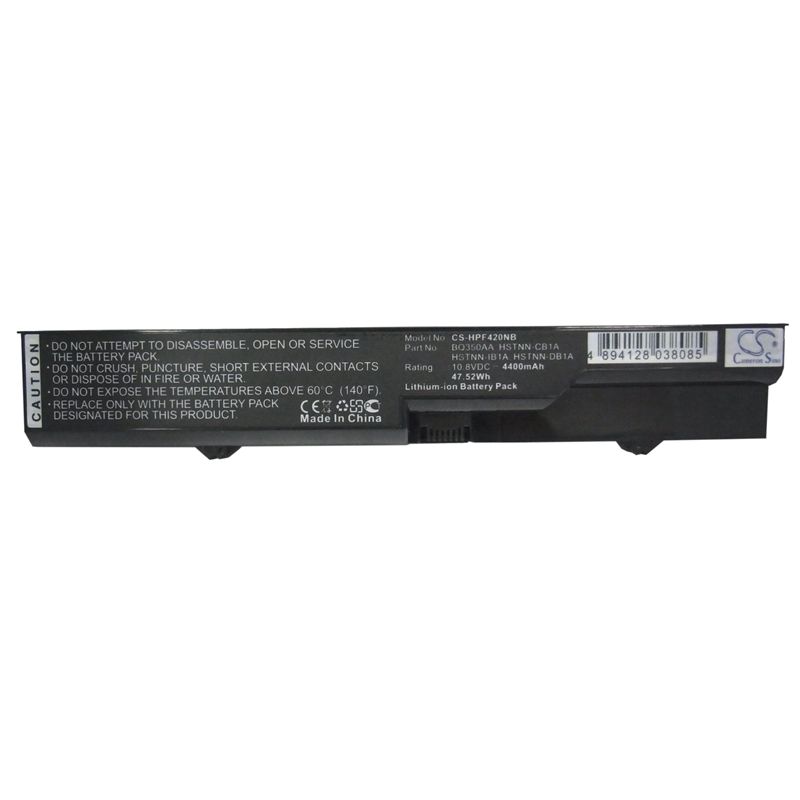 Li-ion Battery Fits Compaq, 320, 321, 325 10.8v, 4400mah Notebook & Laptop Cameron Sino Technology Limited