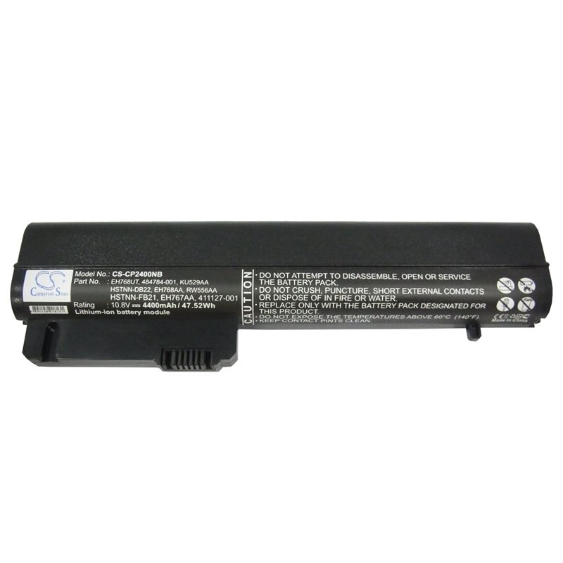 Li-ion Battery fits Compaq, Business Notebook 2400, Business Notebook 2510p, Business Notebook Nc2400 10.8V, 4400mAh Notebook & Laptop Cameron Sino Technology Limited