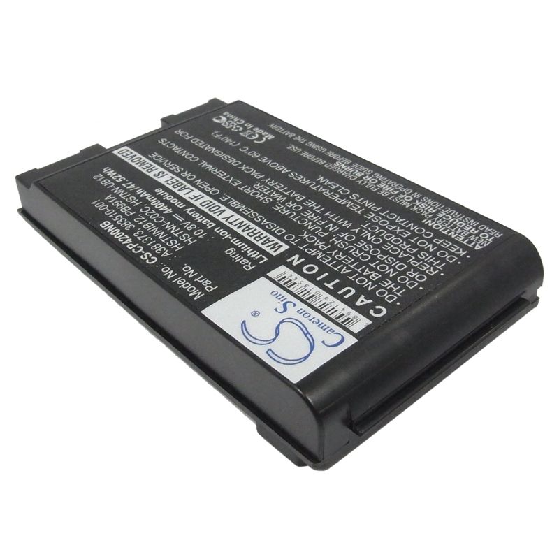 Li-ion Battery fits Compaq, Business Notebook 4200, Business Notebook Nc4200, Business Notebook Nc4400 10.8V, 4400mAh Notebook & Laptop Cameron Sino Technology Limited