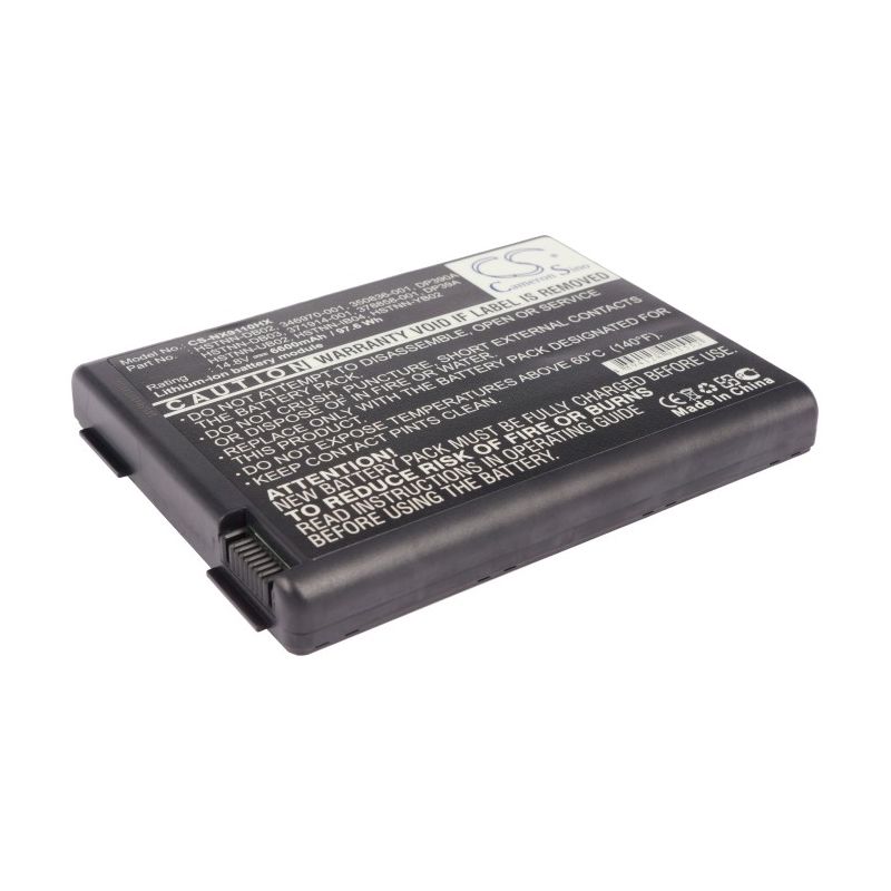 Li-ion Battery fits Compaq, business Notebook Nx9100, business Notebook Nx9100-pb705pa 14.8V, 6600mAh Notebook & Laptop Cameron Sino Technology Limited