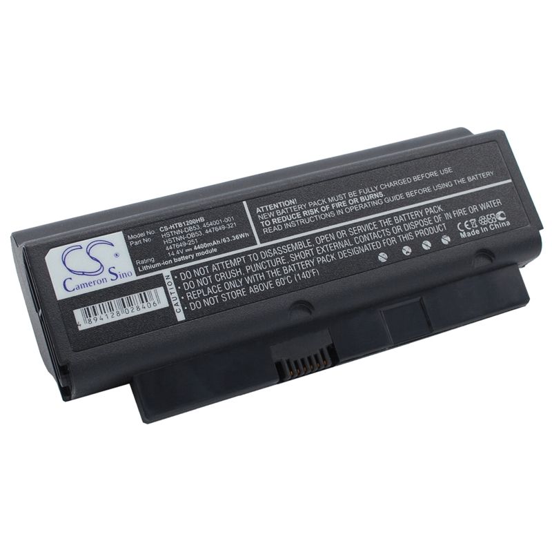 Li-ion Battery fits Compaq, presario B1200, presario B1201tu, presario B1201vu 14.4V, 4400mAh Notebook & Laptop Cameron Sino Technology Limited