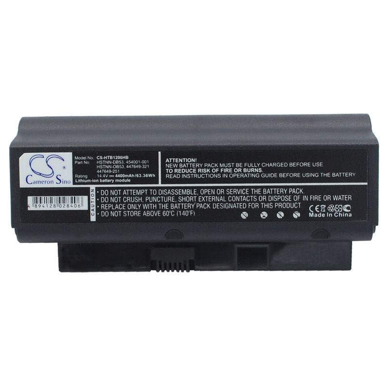 Li-ion Battery fits Compaq, presario B1200, presario B1201tu, presario B1201vu 14.4V, 4400mAh Notebook & Laptop Cameron Sino Technology Limited