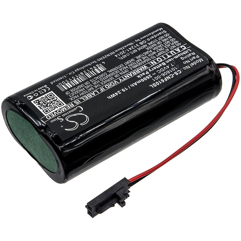 Li-ion Battery fits Comsonics, 101610-df, Qam Sniffer 7.4V, 2600mAh Equipment & Survey & Test Cameron Sino Technology Limited