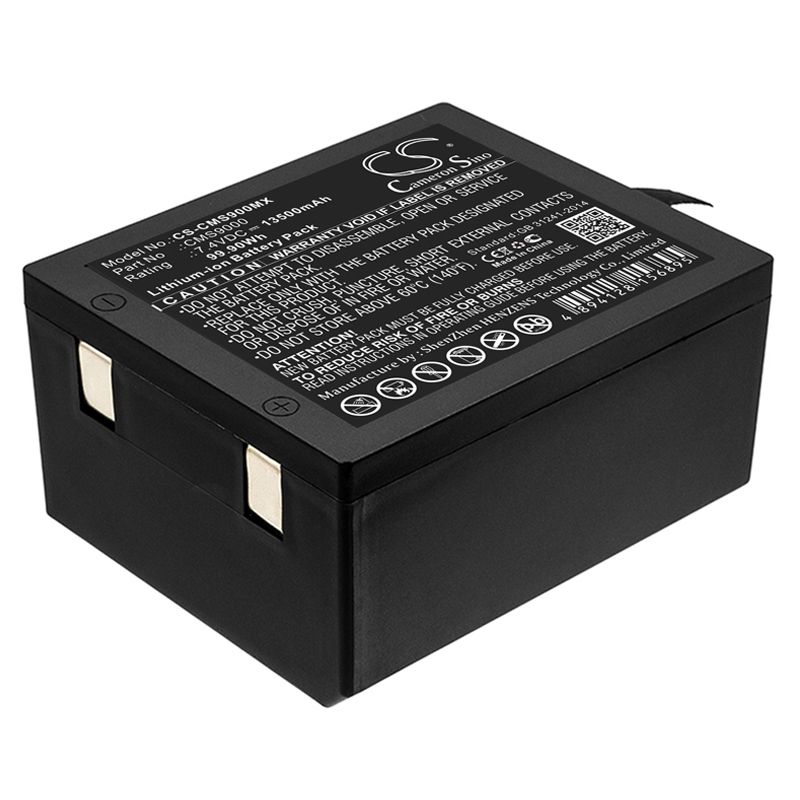 Li-ion Battery fits Contec, Cms7000, Cms7000 Patient Monitor 7.4V, 13500mAh Medical Cameron Sino Technology Limited