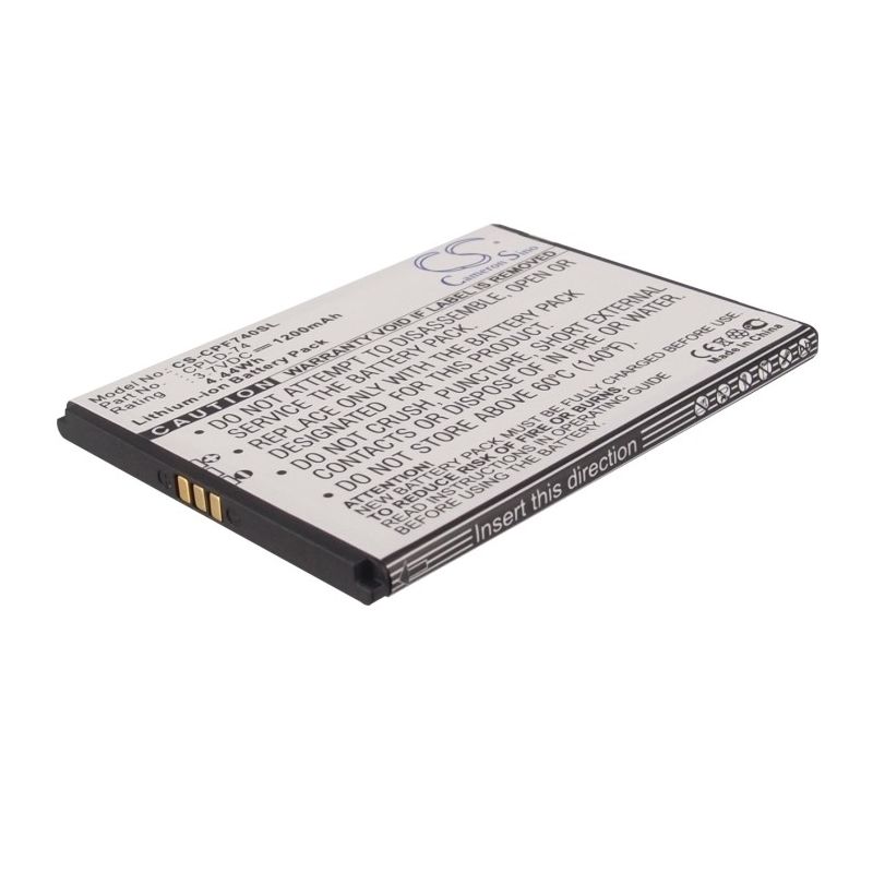 Li-ion Battery fits Coolpad, 5860e, arise 3300a, arise 5560s 3.7V, 1200mAh Communications Cameron Sino Technology Limited