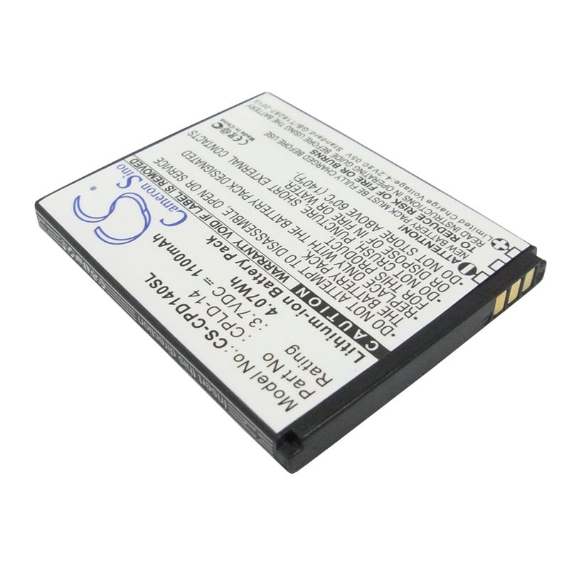 Li-ion Battery fits Coolpad, 8150d, 8150s 3.7V, 1100mAh Mobile & SmartPhone Cameron Sino Technology Limited
