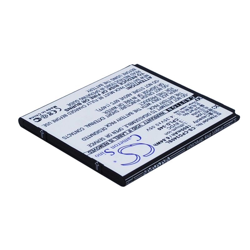 Li-ion Battery fits Coolpad, 8702d 3.8V, 1800mAh Communications Cameron Sino Technology Limited (Suspended)