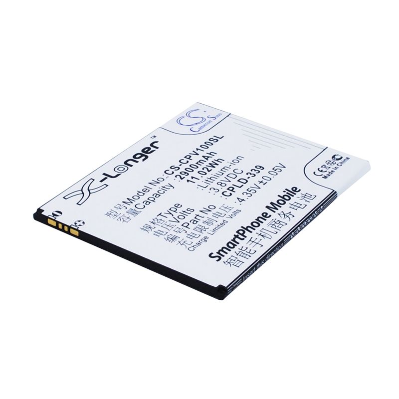 Li-ion Battery fits Coolpad, v1, v1-c, v1-c bodun td-lte 3.8V, 2900mAh Mobile & SmartPhone Cameron Sino Technology Limited