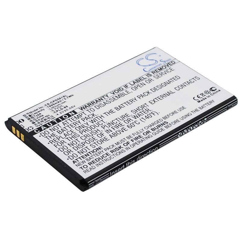 Li-ion Battery fits Coolpad,5010 3.7V, 1000mAh Communications Cameron Sino Technology Limited (Suspended)