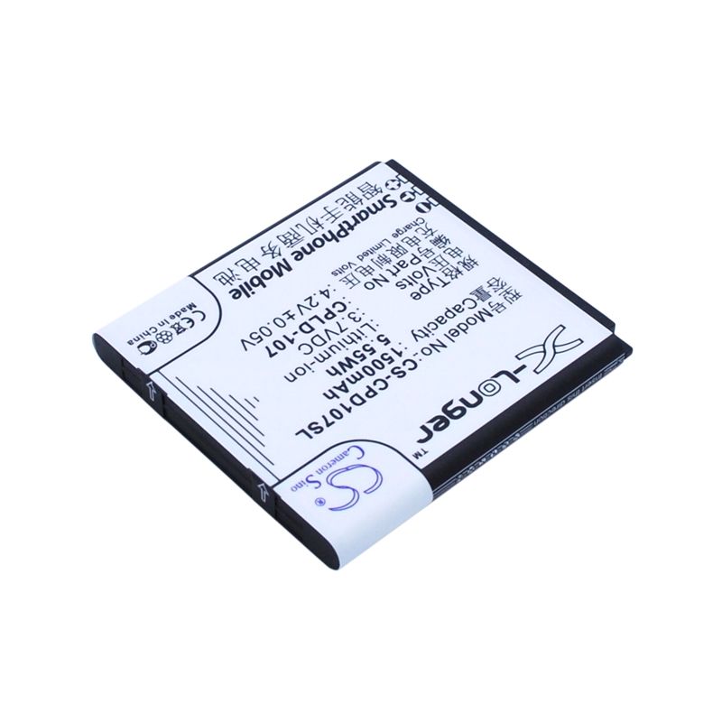 Li-ion Battery fits Coolpad,5108,5109,5211 3.7V, 1500mAh Mobile & SmartPhone Cameron Sino Technology Limited