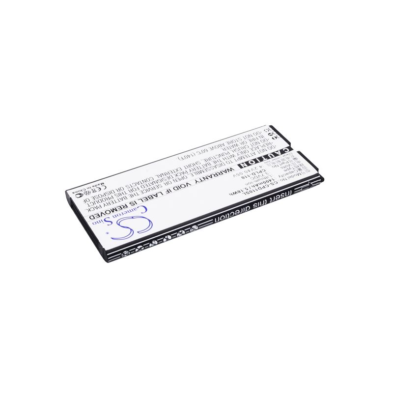Li-ion Battery fits Coolpad,5217,7060,8076 3.7V, 1400mAh Mobile & SmartPhone Cameron Sino Technology Limited