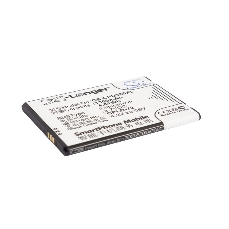 Li-ion Battery fits Coolpad,5832,5855 3.7V, 1300mAh Communications Cameron Sino Technology Limited (Suspended)