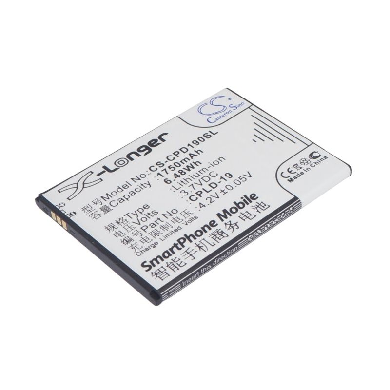 Li-ion Battery fits Coolpad,5895,5930,7295 3.7V, 1750mAh Mobile & SmartPhone Cameron Sino Technology Limited