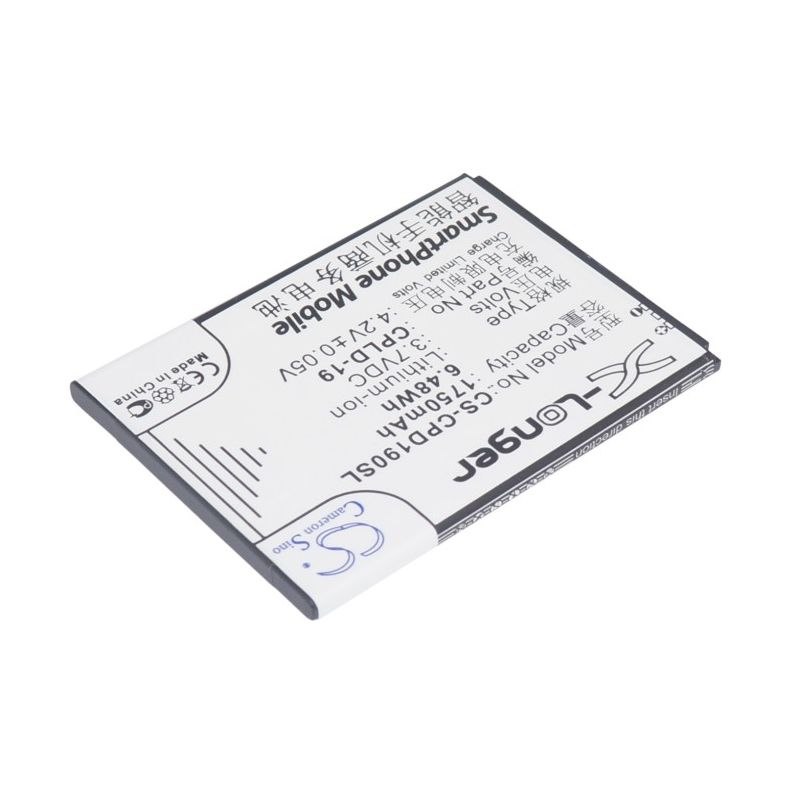Li-ion Battery fits Coolpad,5895,5930,7295 3.7V, 1750mAh Mobile & SmartPhone Cameron Sino Technology Limited