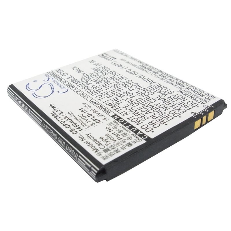 Li-ion Battery fits Coolpad,7290 3.7V, 1450mAh Mobile & SmartPhone Cameron Sino Technology Limited