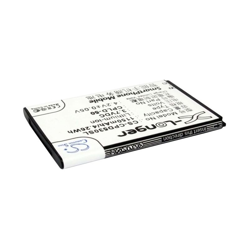 Li-ion Battery fits Coolpad,8013,8811, d530 3.7V, 1150mAh Mobile & SmartPhone Cameron Sino Technology Limited