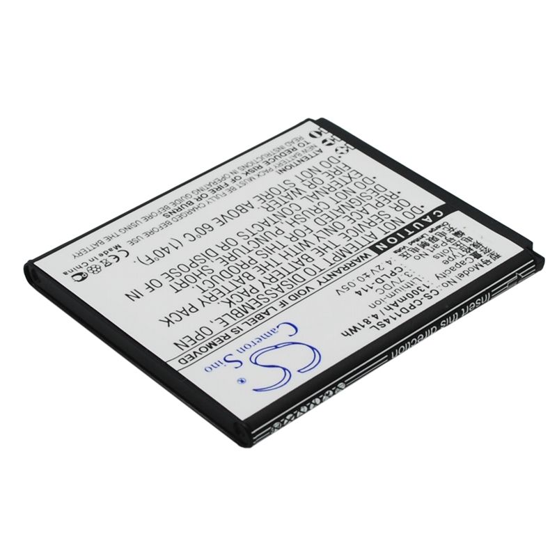 Li-ion Battery fits Coolpad,8079 3.7V, 1300mAh Mobile & SmartPhone Cameron Sino Technology Limited (Suspended)