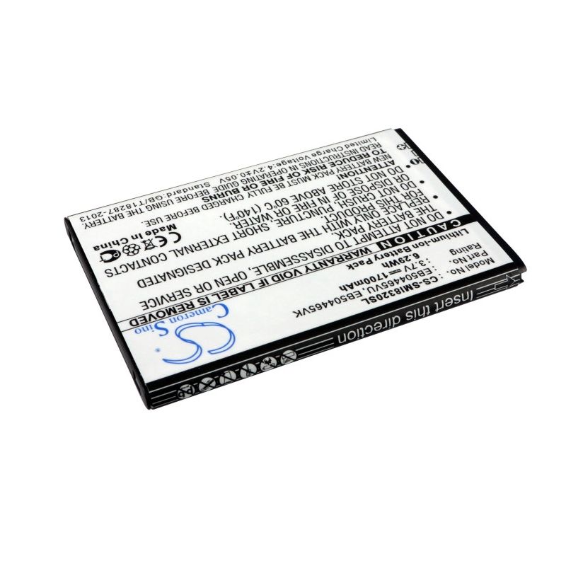 Li-ion Battery fits Coolpad,8809, metropcs, galaxy indulge 3.7V, 1700mAh Mobile & SmartPhone Cameron Sino Technology Limited