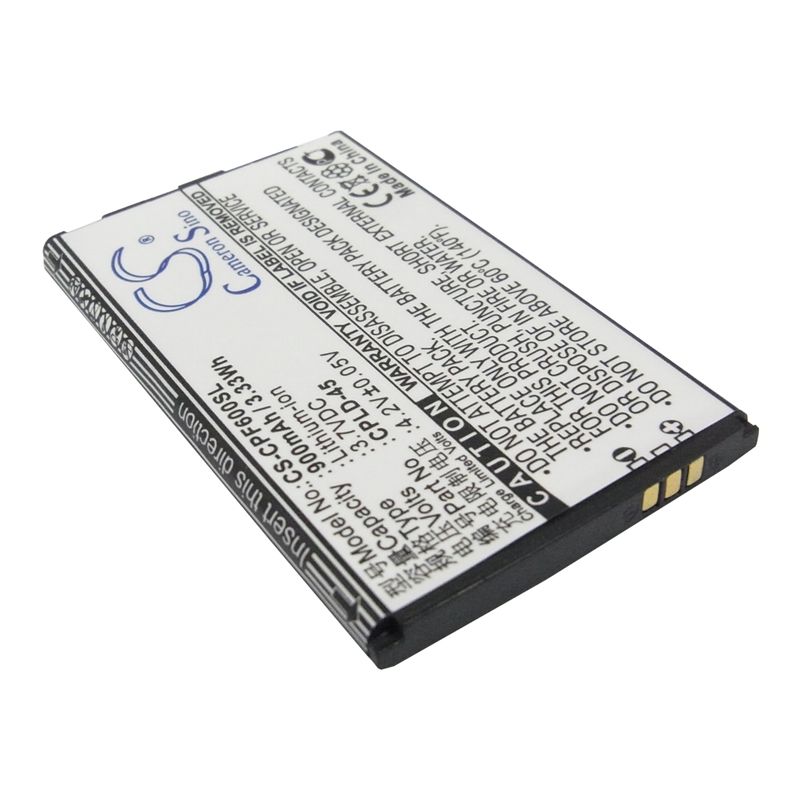 Li-ion Battery fits Coolpad,8830, e506, f600 3.7V, 900mAh Mobile & SmartPhone Cameron Sino Technology Limited