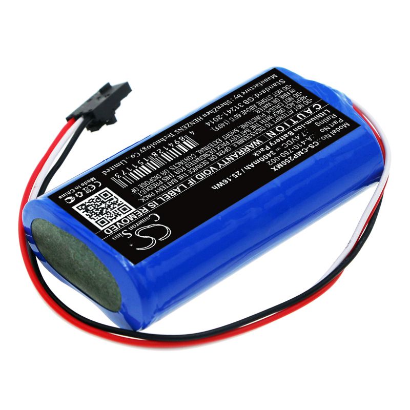 Li-ion Battery fits Cosmed, Pony Fx Nta2531 7.4V, 3400mAh Medical Cameron Sino Technology Limited
