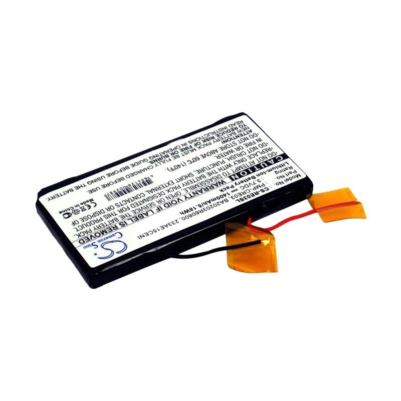 Li-ion Battery fits Creative, Dap-hdd004, Labs Nomad Jukebox Zen, 3.7V, 1400mAh Computer Cameron Sino Technology Limited (Suspended)