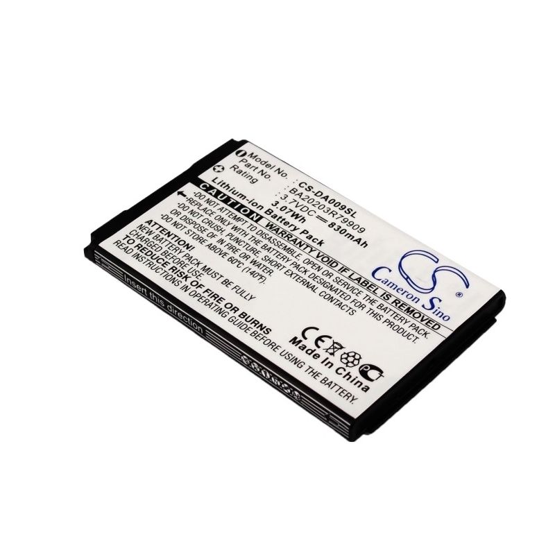 Li-ion Battery fits Creative, Zen Micro Photo, Creative 3.7V, 830mAh Media Player Cameron Sino Technology Limited