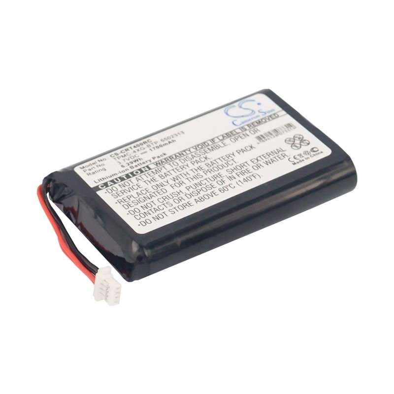 Li-ion Battery Fits Crestron, A0356, Tpmc-4xg, Tpmc-4xg Touchpanel 3.7v, 1700mah Remote Control Cameron Sino Technology Limited