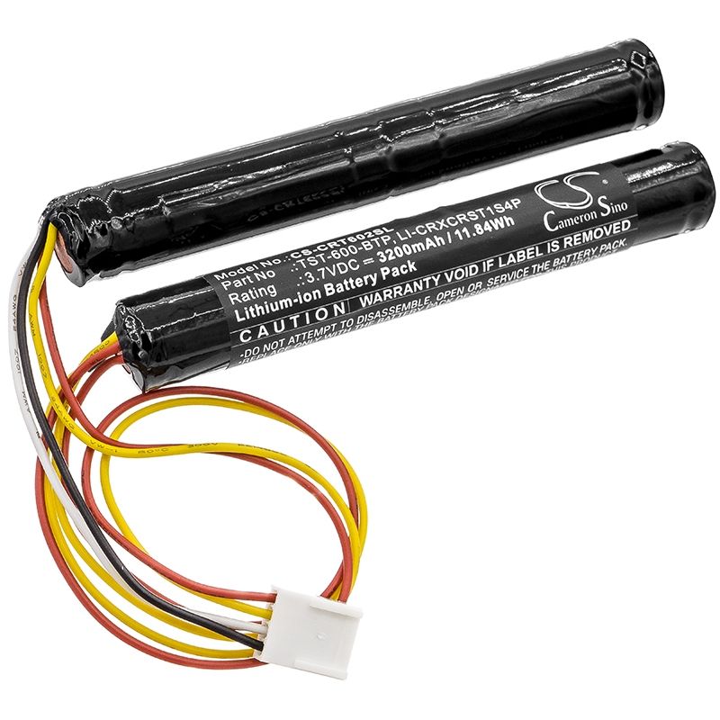 Li-ion Battery fits Crestron, Tst-600, Tst-600 Touchpanels, Tst-602 3.7V, 3200mAh Remote Control Cameron Sino Technology Limited