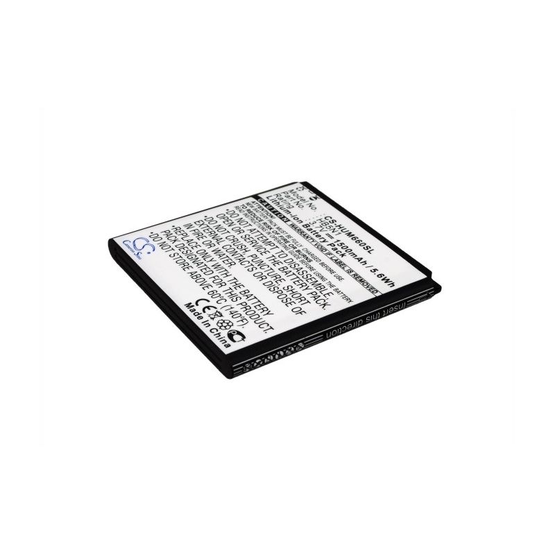 Li-ion Battery fits Cricket, ascend q, m660, huawei 3.7V, 1500mAh Mobile & SmartPhone Cameron Sino Technology Limited