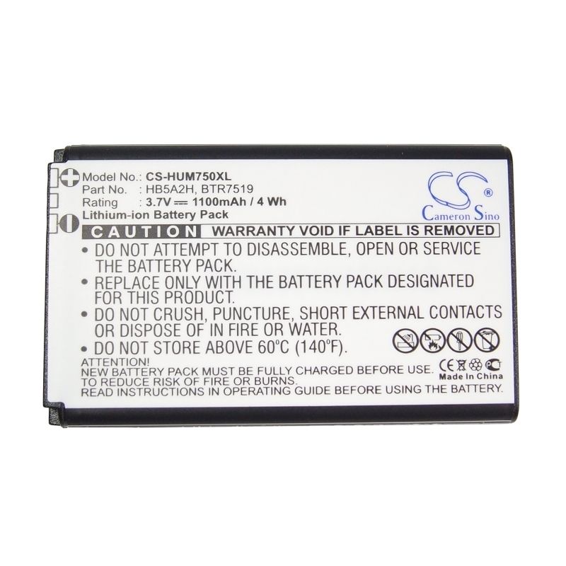 Li-ion Battery fits Cricket, crosswave, crosswave wifi broadband router, ec5805 3.7V, 1100mAh Mobile & SmartPhone Cameron Sino Technology Limited