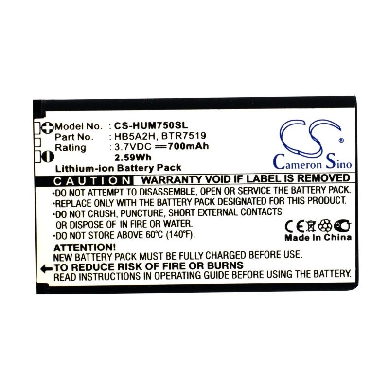 Li-ion Battery fits Cricket, crosswave, crosswave wifi broadband router, ec5805 3.7V, 700mAh Mobile & SmartPhone Cameron Sino Technology Limited