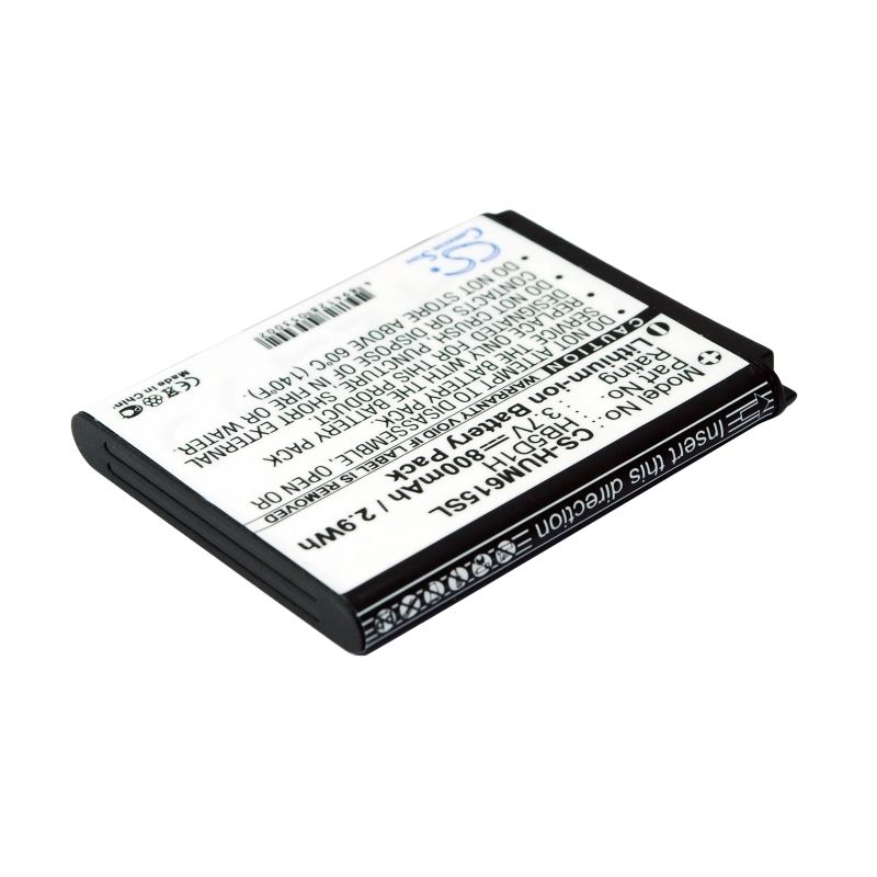 Li-ion Battery fits Cricket, m615, pillar, huawei 3.7V, 800mAh Mobile & SmartPhone Cameron Sino Technology Limited