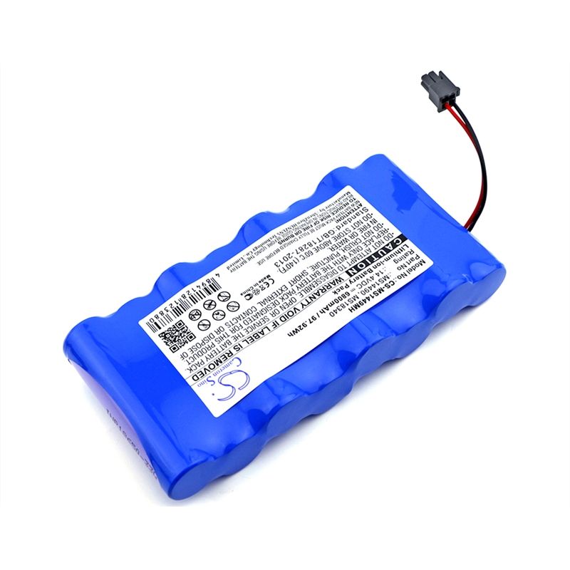Li-ion Battery fits Critikon Systems, Dinamap Plus 8710, Dinamap Plus 8720, Dinamap Plus 8725 14.4V, 6800mAh Medical Cameron Sino Technology Limited