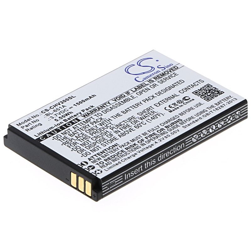 Li-ion Battery fits Crosscall, shark-v2 3.7V, 1500mAh Mobile & SmartPhone Cameron Sino Technology Limited