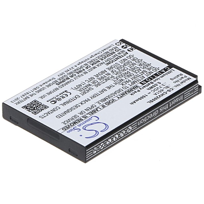 Li-ion Battery fits Crosscall, shark-v2 3.7V, 1500mAh Mobile & SmartPhone Cameron Sino Technology Limited