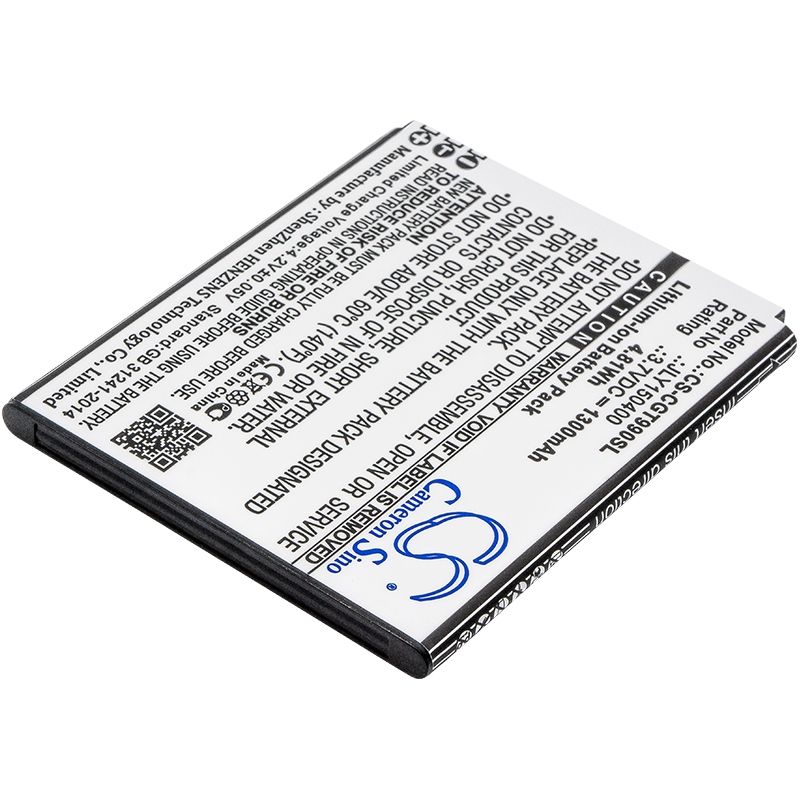 Li-ion Battery fits Cubot, gt99, p5 3.7V, 1300mAh Mobile & SmartPhone Cameron Sino Technology Limited