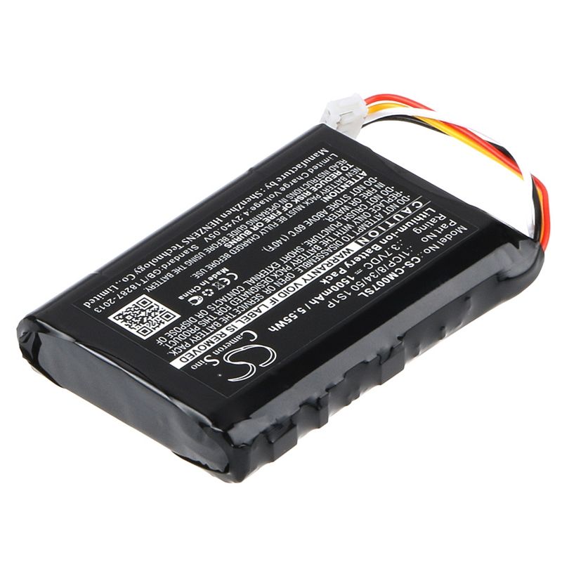 Li-ion Battery fits Custom Battery Pack, 1icp/8/34/50 1s1p 3.7V, 1500mAh Battery Pack Cameron Sino Technology Limited