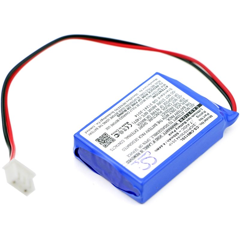 Li-ion Battery fits Custom Battery Pack, 2icp/10/30/44 2s1p 7.4V, 600mAh Battery Pack Cameron Sino Technology Limited