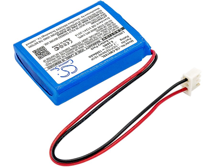 Li-ion Battery fits Custom Battery Pack, 2icp/52/34/46 1s2p 7.4V, 1200mAh Battery Pack Cameron Sino Technology Limited