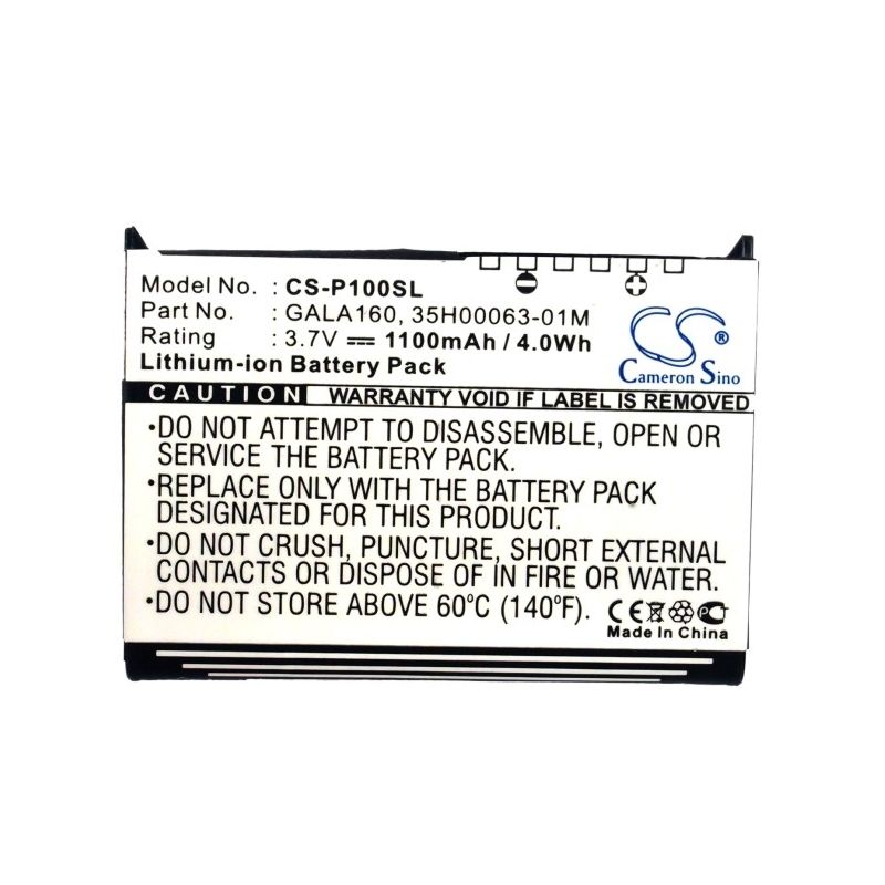 Li-ion Battery fits Cyberbank, Poz G300, Dopod, P100 3.7V, 1100mAh PDA & Pocket PC Cameron Sino Technology Limited
