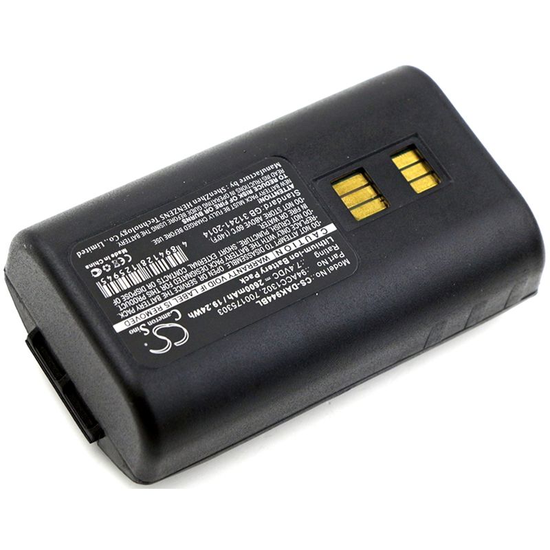 Li-ion Battery Fits Datalogic, 944501055, 944501056, 944501057 7.4v, 2600mah Barcode Scanner Cameron Sino Technology Limited