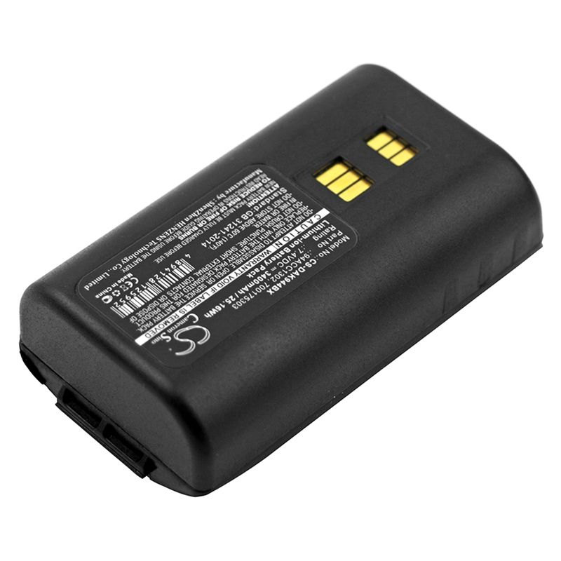 Li-ion Battery fits Datalogic, 944501055, 944501056, 944501057 7.4V, 3400mAh Barcode Scanner Cameron Sino Technology Limited