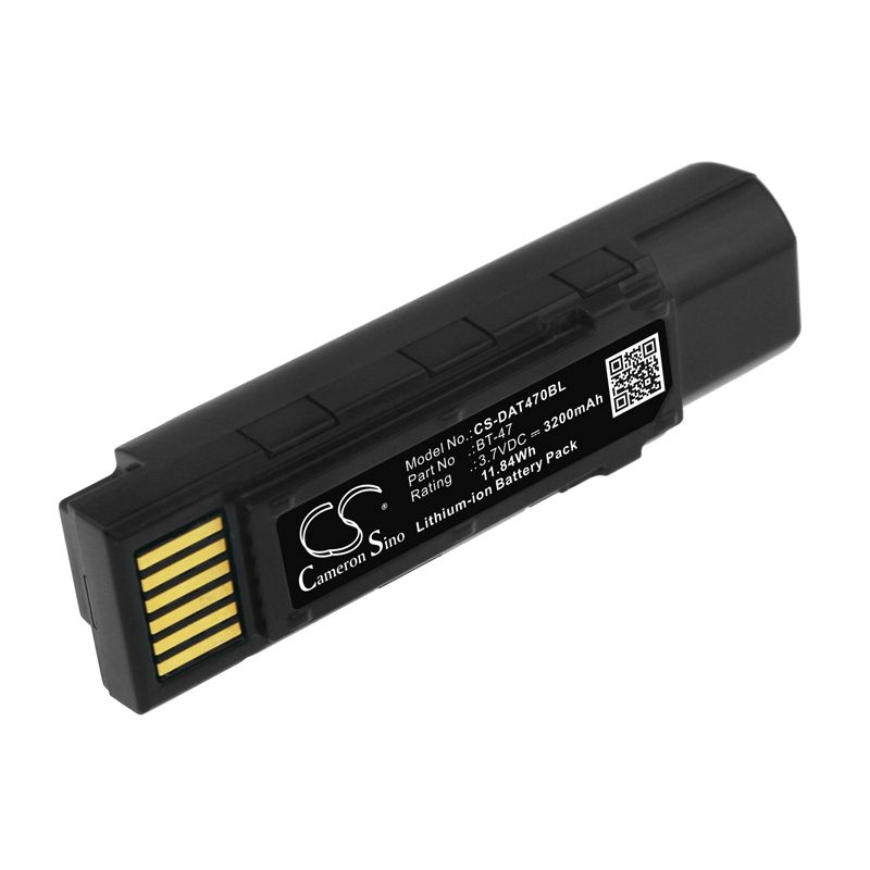 Li-ion Battery fits Datalogic, Bt-47 3.7V, 3200mAh Barcode Scanner Cameron Sino Technology Limited